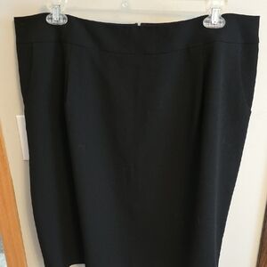 Halogen Black Classic Pencil Skirt